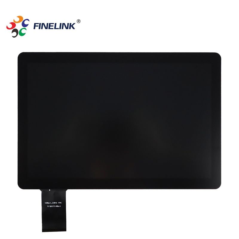 Display de ligação óptica OEM 10.1 polegadas Painel de toque Plus LCM da FINELINK em preto