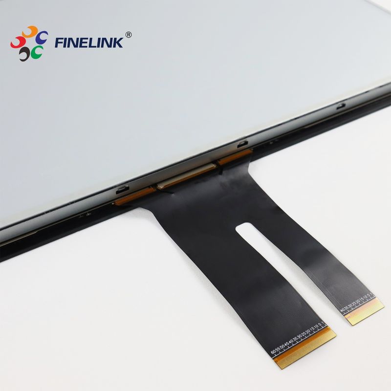 Painel de toque preto de tamanho médio-grande, com ecrã de ligação óptica LCM e painel de toque capacitivo