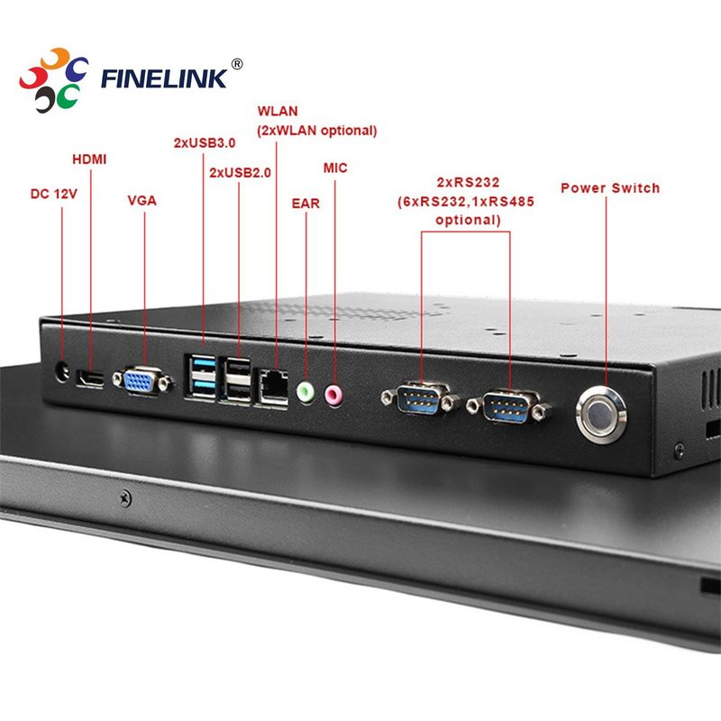 27 polegadas RK3288 Touch All In One PC OEM Educação Interativo Painel Flat Android