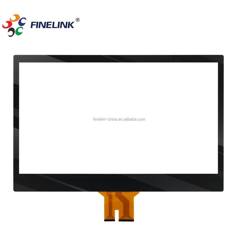 23.8 polegadas Industrial EETI solução impermeável PCAP Anti-reflexão LCD de vidro para PC Painel de tela sensível ao toque