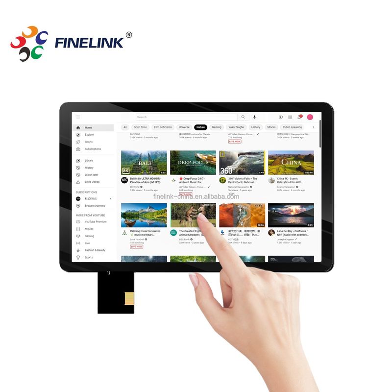 10.1 polegada Capacitivo 10 Pontos Multi-Touch Screen Preto Cor ODM
