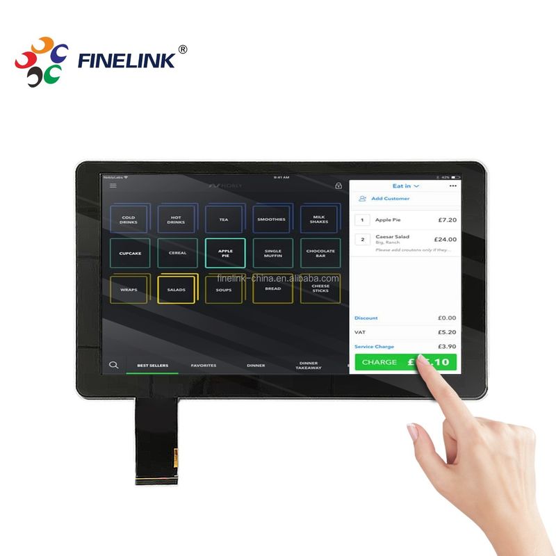 13.3 polegadas PCAP EETI/ILITEK Painel táctil capacitivo para placas de escrita de ecrã LCD TFT industrial