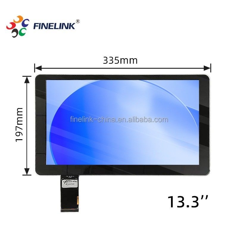 13.3 polegadas PCAP EETI/ILITEK Painel táctil capacitivo para placas de escrita de ecrã LCD TFT industrial