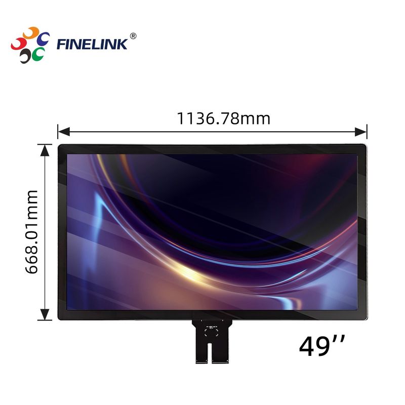 EETI ILIEK Solução 49 polegadas Industrial touchscreen monitor Preto Cor