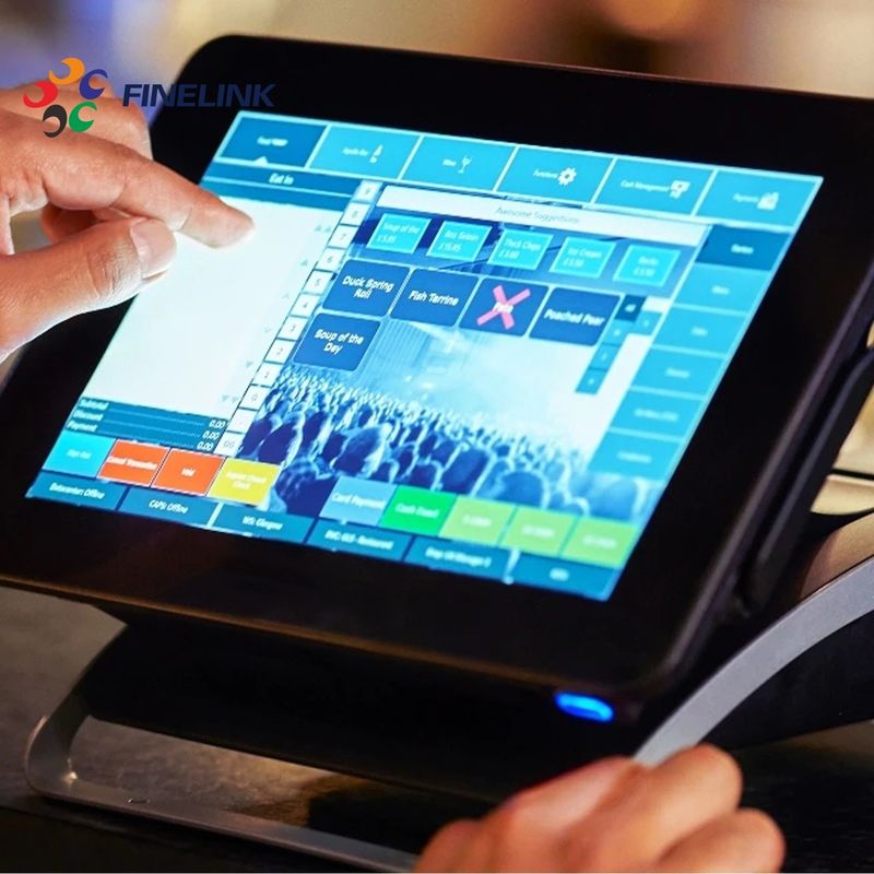10.4 polegadas e ecrã LCD multi-toque com capacidade RS232 Tipo de interface