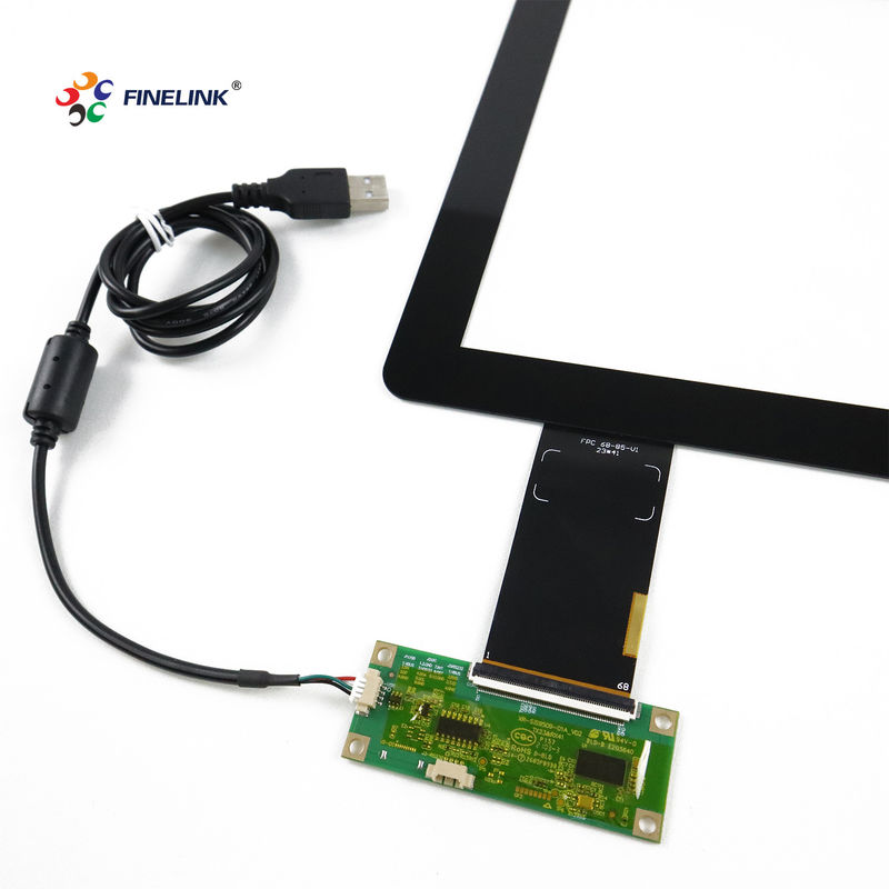 13.3 polegadas G G tela sensível ao toque capacitiva personalizada para quiosque de publicidade montado na parede