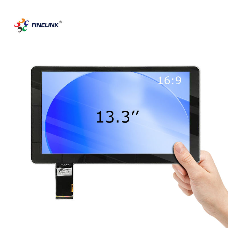 Interface RS232 PCAP Painel táctil 13,3 polegadas G G Para monitor de POS
