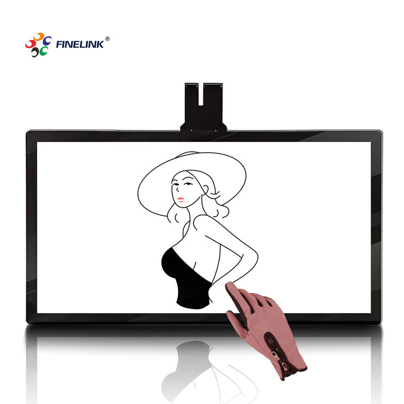 Painel de tela sensível ao toque de 32 polegadas para visualização de guia de pavilhão pronto para realidade virtual