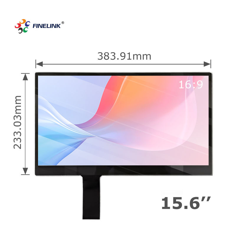 USB I2C Interface Multi Touch PCAP GG 15.6 polegadas Painel de toque capacitivo para monitor de POS