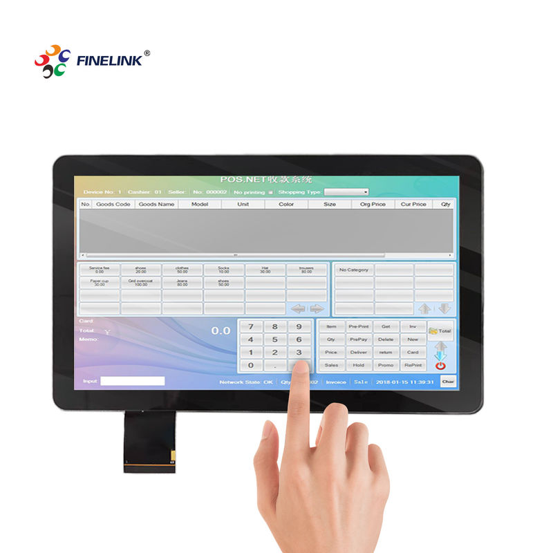 11.6 polegadas painel de tela sensível ao toque perfeito para educação I2C/USB/RS232 Interface compatível