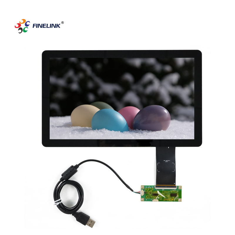 Linux Open Frame Touch Display 15,6 polegadas Multi Drive IC LCD Touch Panel Monitor