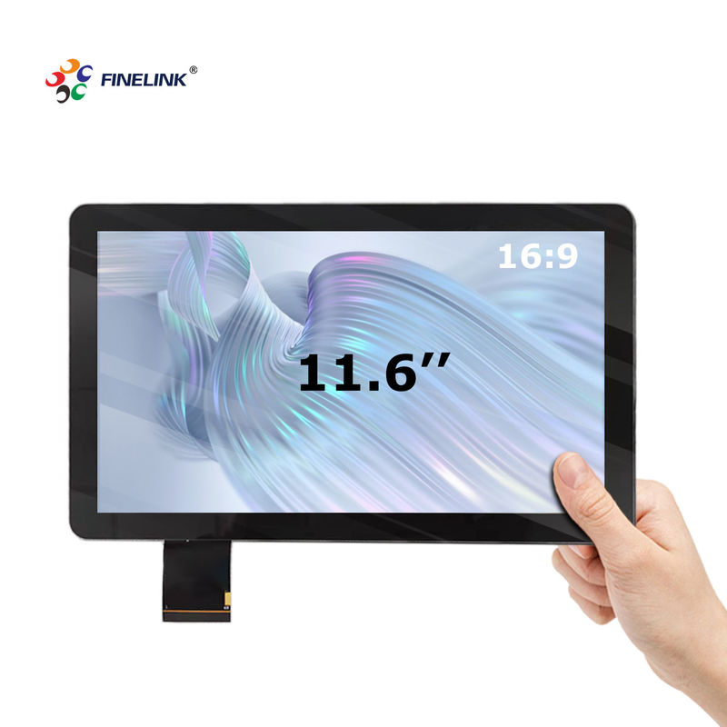 Linux Open Frame Touch Display 15,6 polegadas Multi Drive IC LCD Touch Panel Monitor