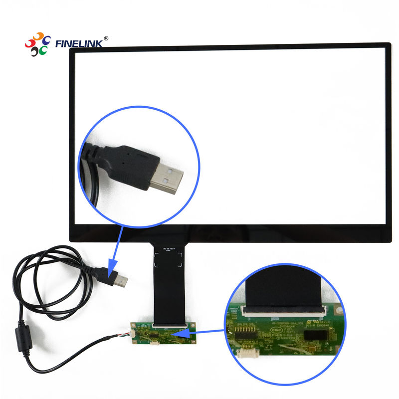 EETI/ILIEK/SIS drive IC 15,6 polegadas capacitivo painel de ecrã LCD sensível ao toque para raspberry pi