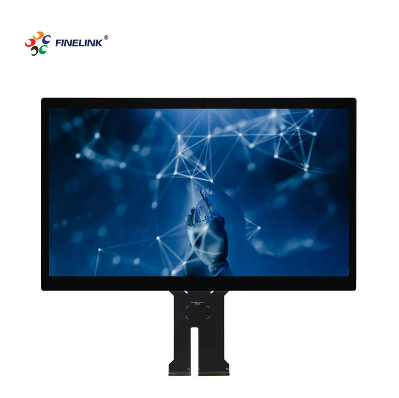 Vendas directas de fábrica tela sensível ao toque impermeável de 23,8 polegadas com interface I2C/USB/RS232 para empresas