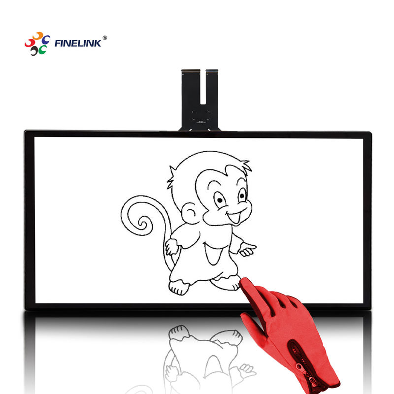 Kit de sobreposição de tela sensível ao toque multiponto de 27 polegadas para Hmi Lcd Usb Pcap projetado personalizado