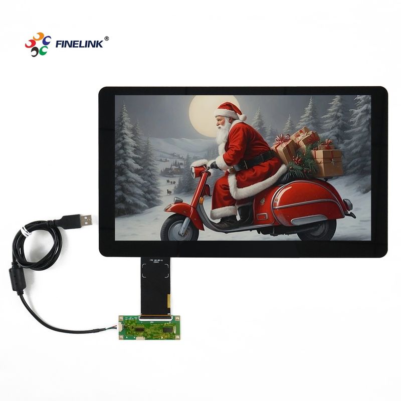 13.3 polegadas painel de tela multi-toque PCAP USB I2c Kit de sobreposição capacitiva 335mm comprimento