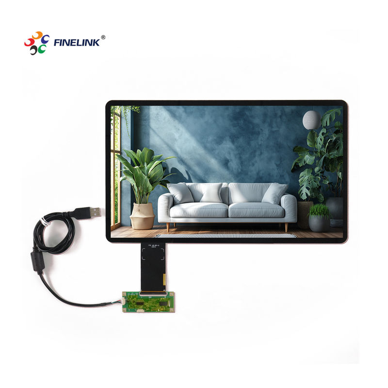 13.3 polegadas PCAP touch screen vidro vidro FPC estrutura IC para ecrãs de escritório
