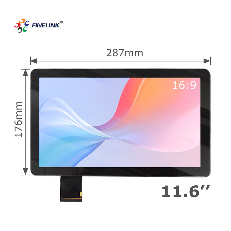 11.6 Inch Open Frame Monitor I2C Com EETI / ILITEK Cartão de Controle E Eficiência
