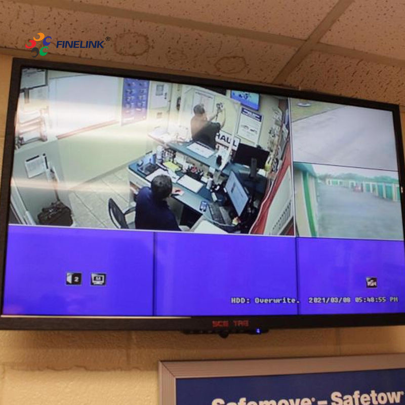 Painel de toque multiponto 55 polegadas com LCD grande e FPC IC de vidro de vidro