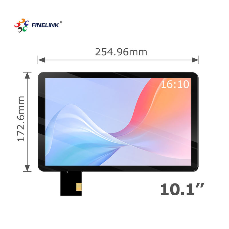 Painel de ecrã táctil capacitivo à prova d'água Display médico de 10,1