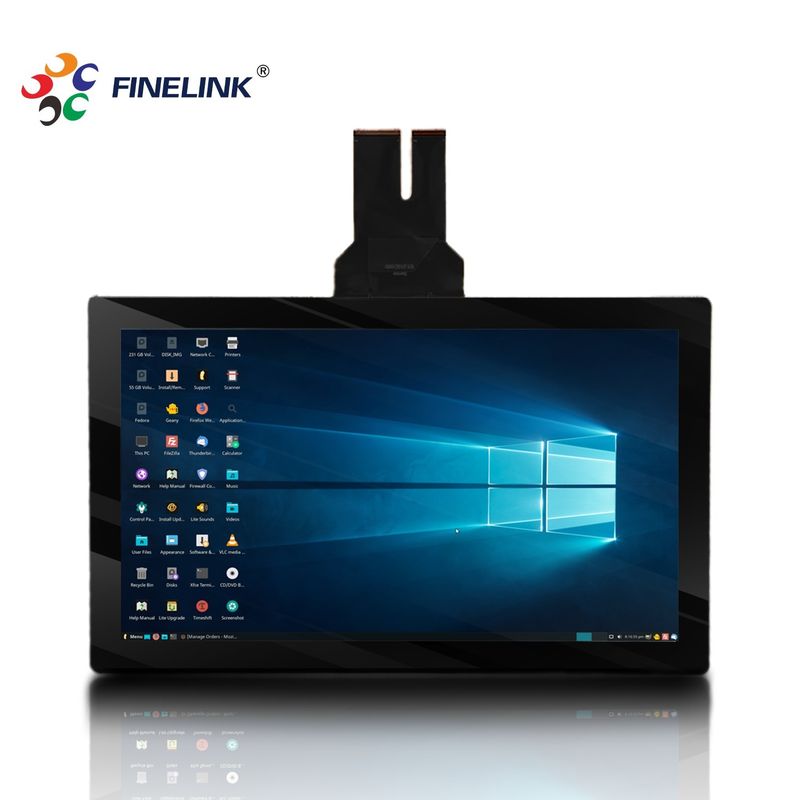 15-32 polegadas de vidro vidro capacitivo touch screen monitor com industrial LCD de quadro aberto