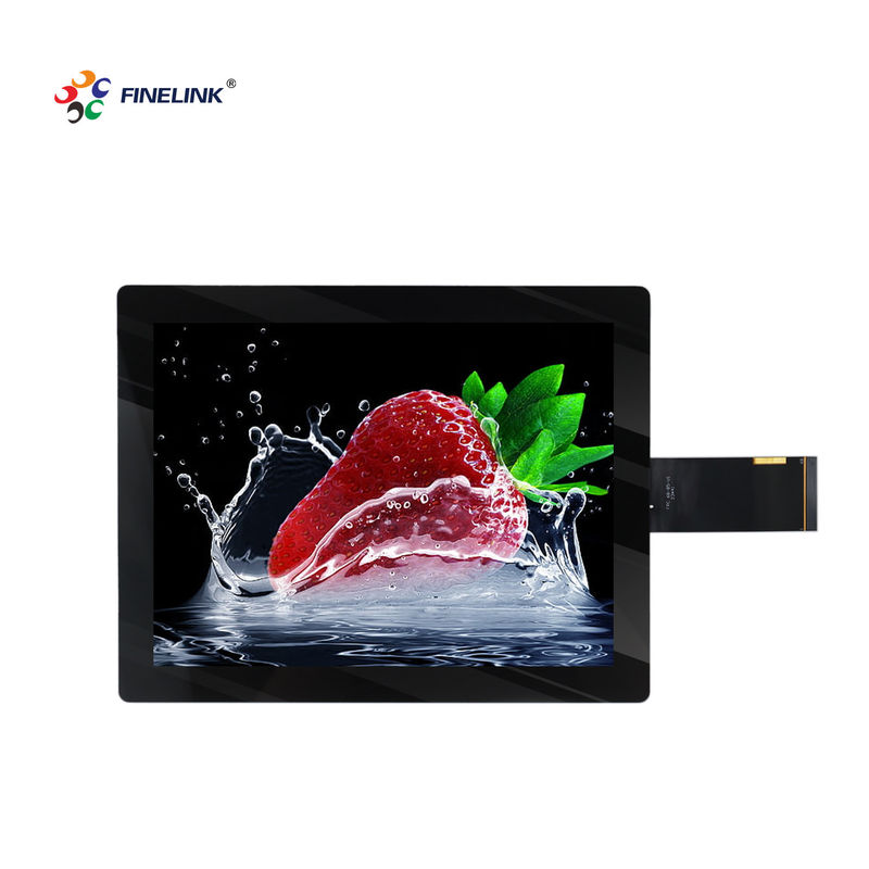 Painel de toque de vidro Pcap de 10,4 polegadas personalizável para interface IIC/USB à prova d'água do monitor
