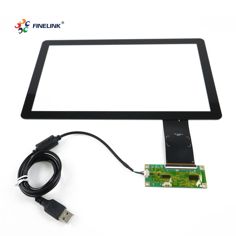 IP65 Impermeável 11,6 polegadas PCAP Painel de toque R10 R Ângulo USB/IIC/RS 232 Interface