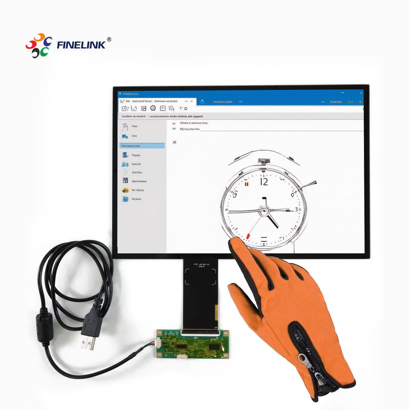 15.6 polegadas Painel de toque multifuncional Para POS Monitor capacitivo touch screen